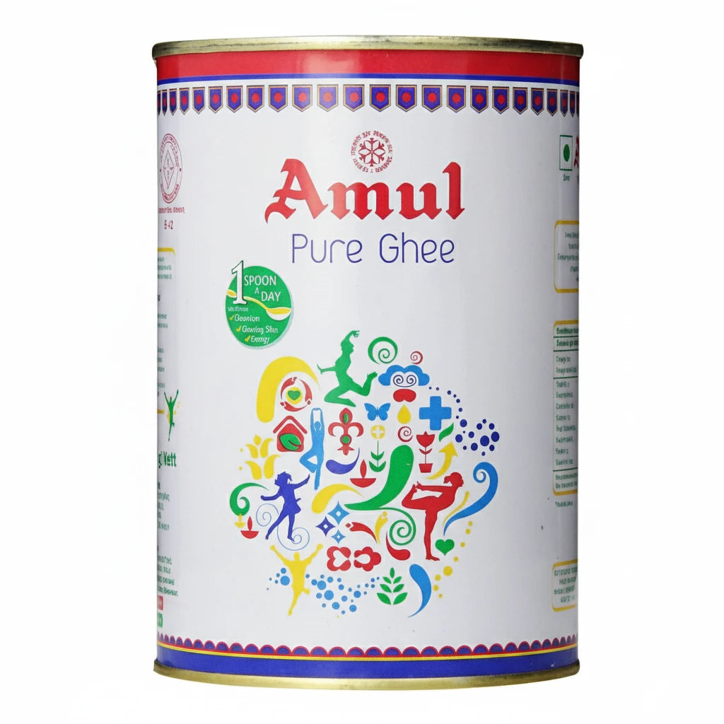 AMUL GHEE (White Tin) 1L