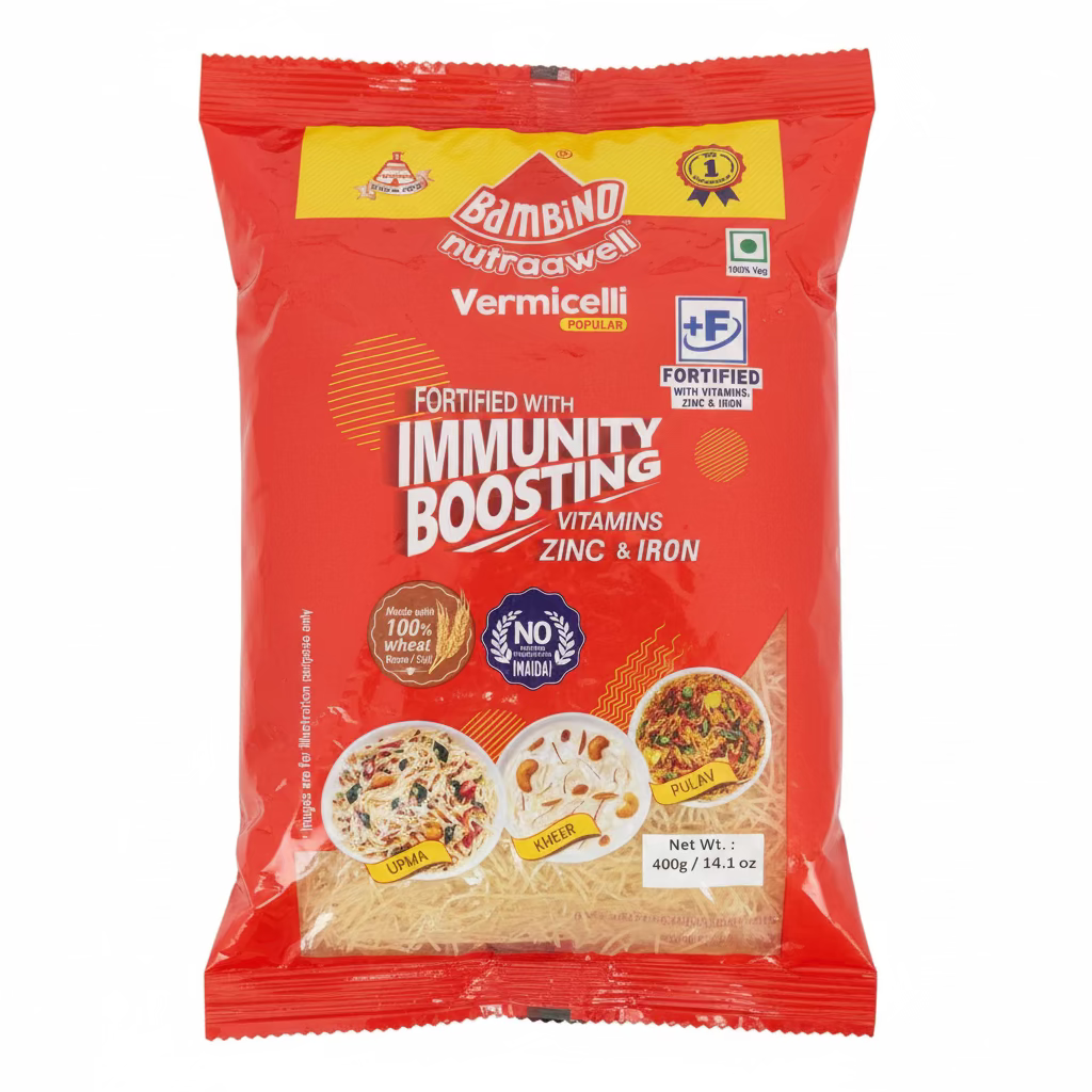 BAMBINO VERMICELLI PLAIN 400G