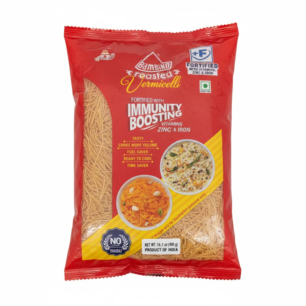 BAMBINO VERMICELLI ROASTED 400G