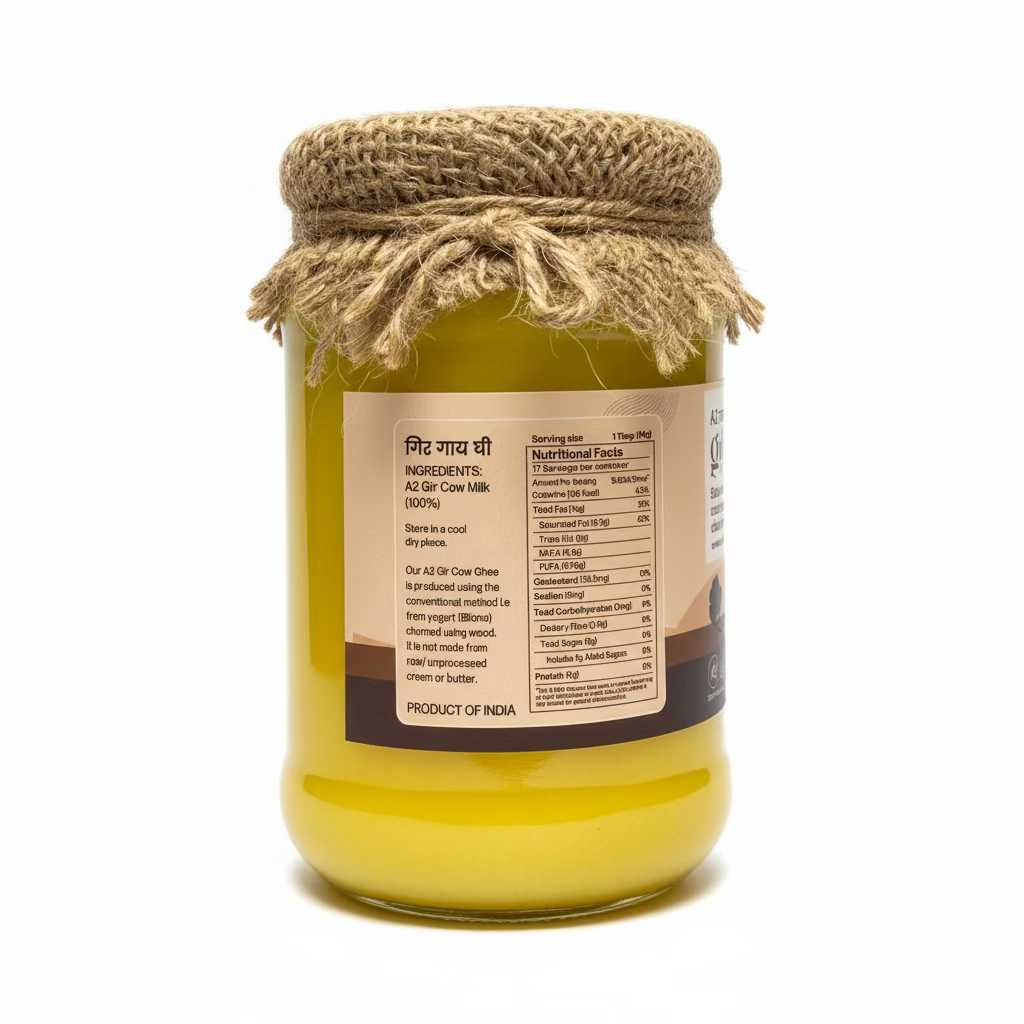 Farmse - GM - A2 Desi Gir Cow Ghee