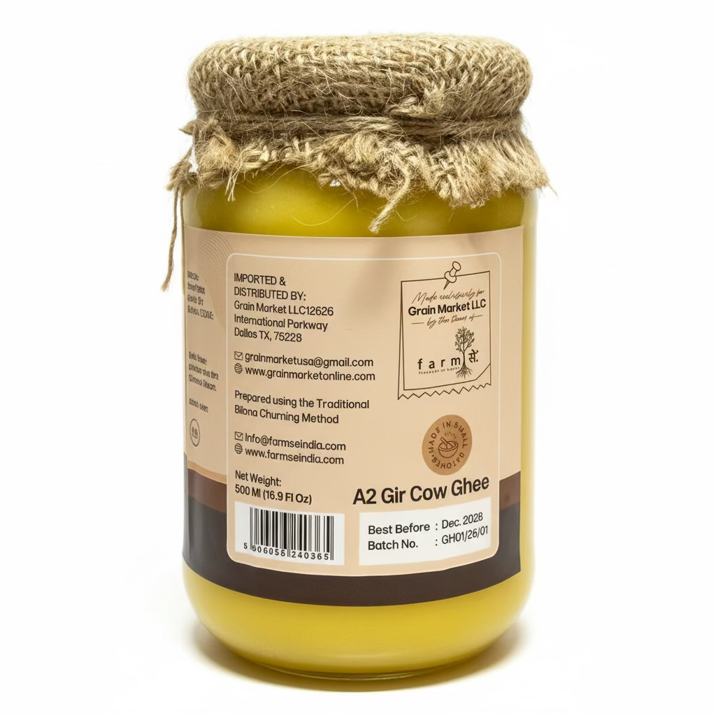 Farmse - GM - A2 Desi Gir Cow Ghee