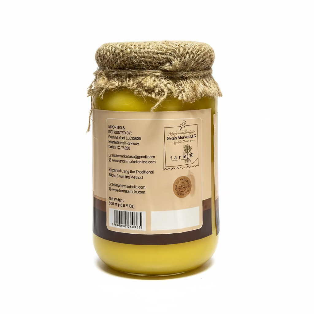 Farmse - GM - A2 Desi Gir Cow Ghee
