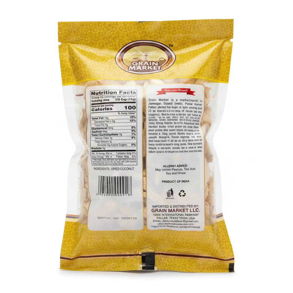 GM DRY COCONUT SLICES 200G