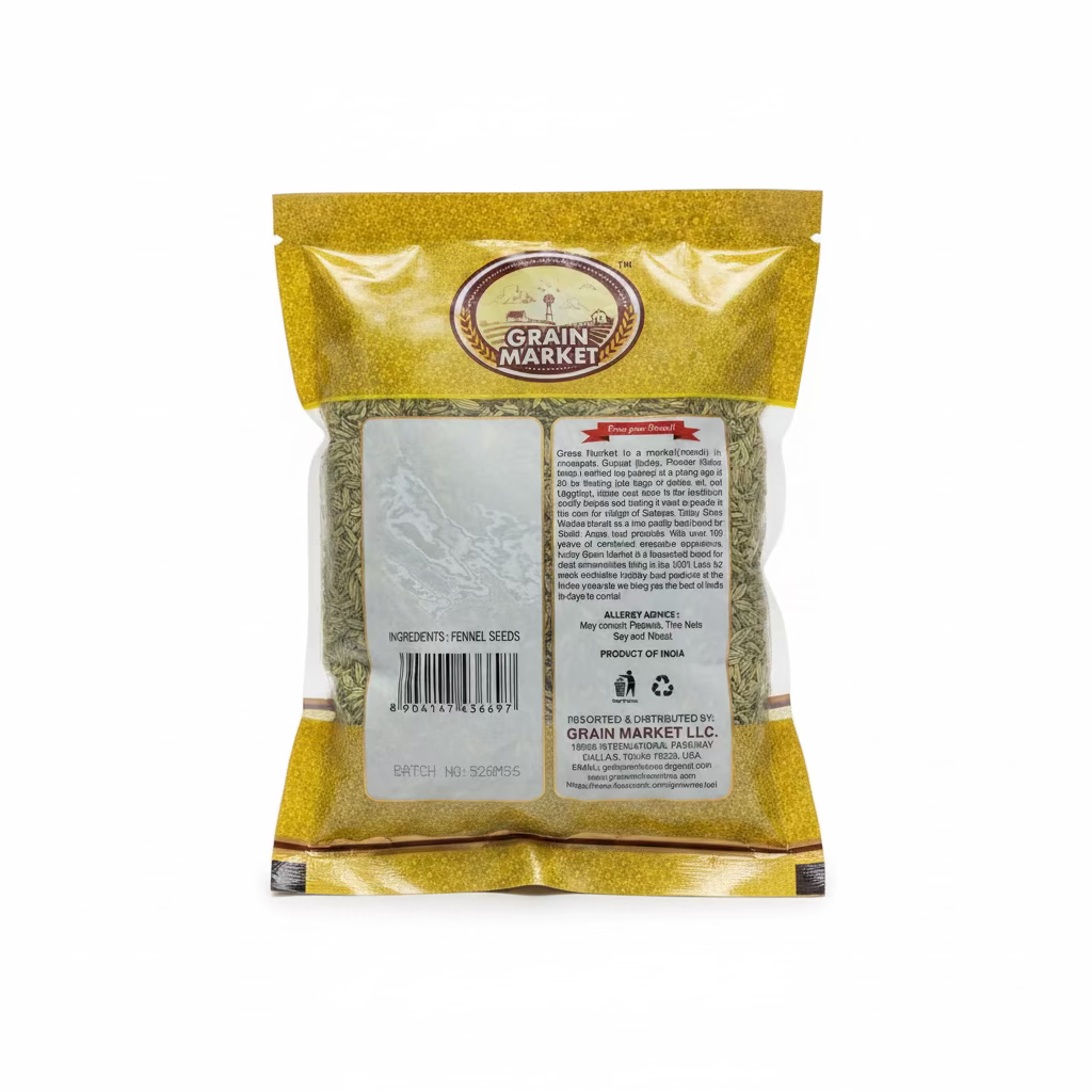GM FENNEL SEEDS GREEN 200G