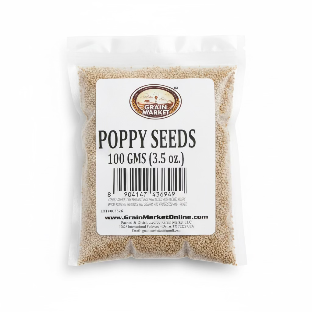 GM POPPY SEED WHITE 100G