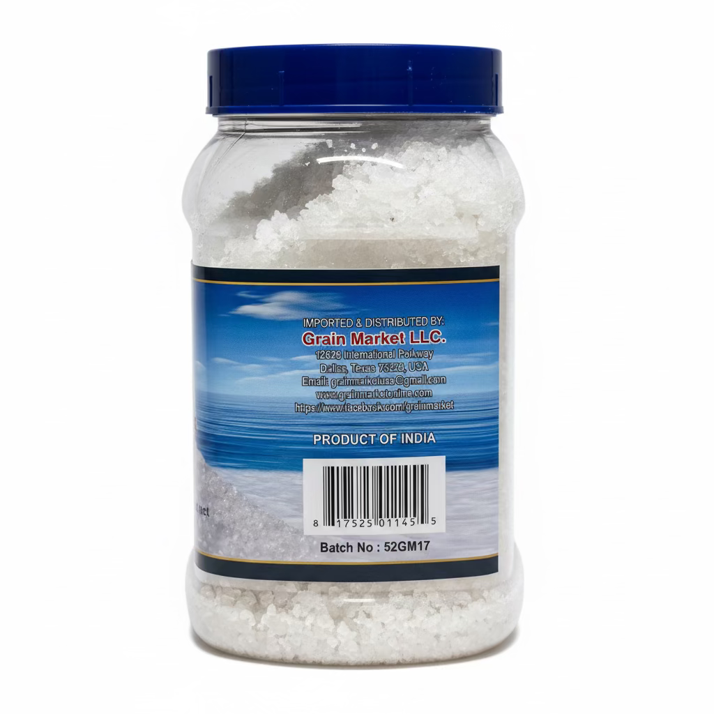 GM SEA SALT JAR 2LB