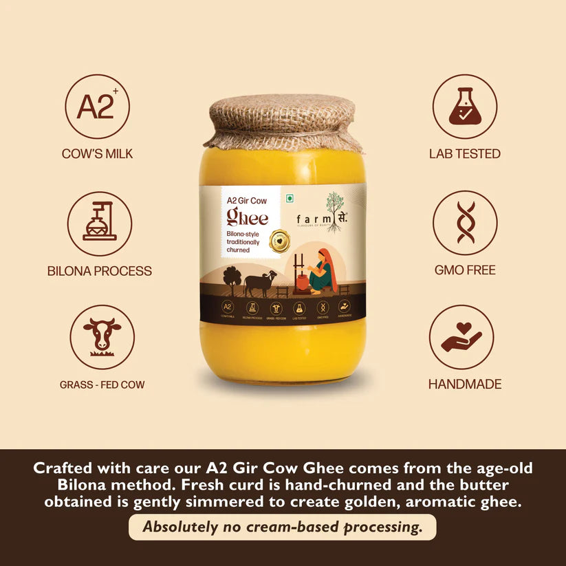 Farmse - GM - A2 Desi Gir Cow Ghee