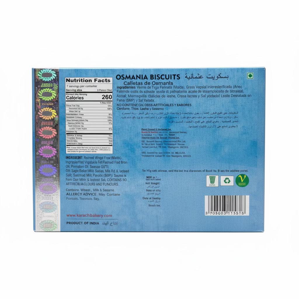KARACHI BAKERY - OSMANIA BISCUIT 400G