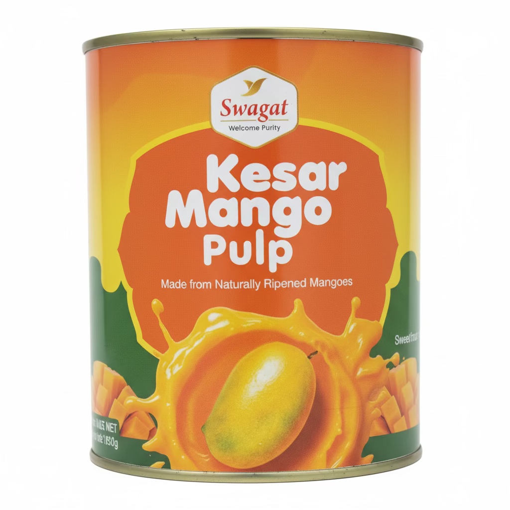 SWAGAT MANGO PULP - KESAR 30OZ / 850G