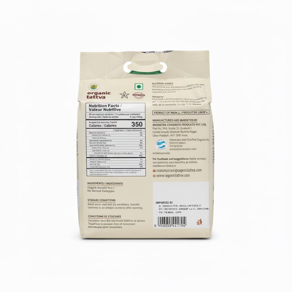TATTVA ORGANIC BIRYANI BASMATI RICE 10LB